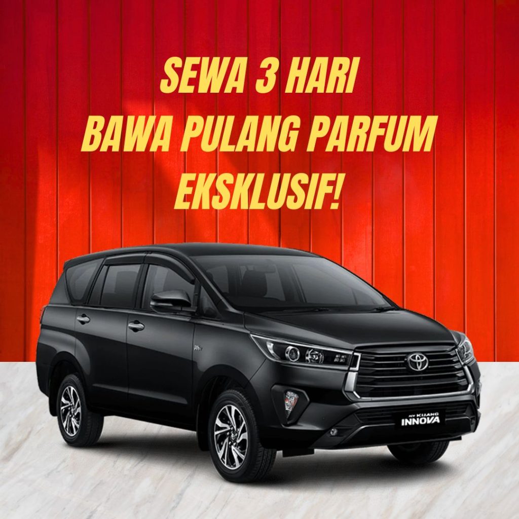 Sewa 3 Hari, Bawa Pulang Parfum Eksklusif!